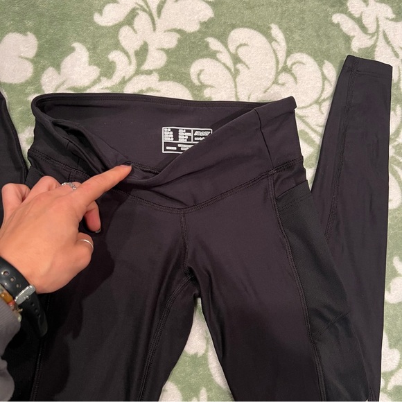 New balance black leggings / athletic tights - Picture 4 of 13